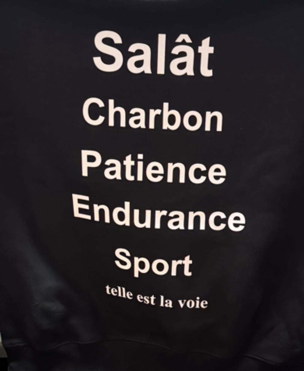 Pull Noir Sans Capuche